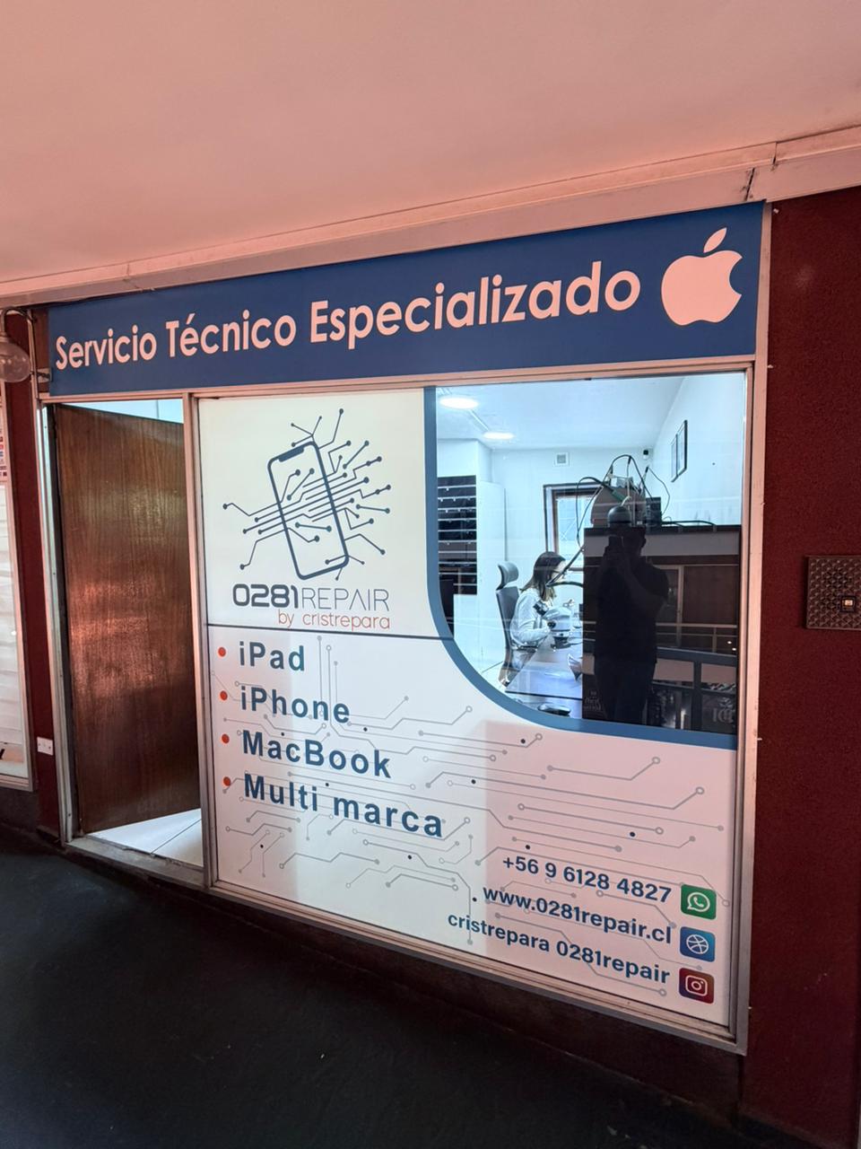 Local 81 de 0281Repair, servicio técnico Apple en Providencia